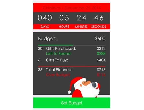 Santa's Bag app screenshot