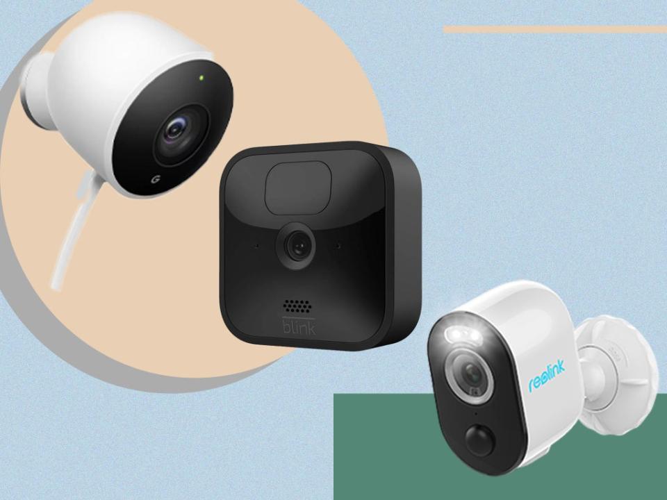 No need for walls peppered with holes – these cameras are suitable for rented homes, too (The Independent/iStock)