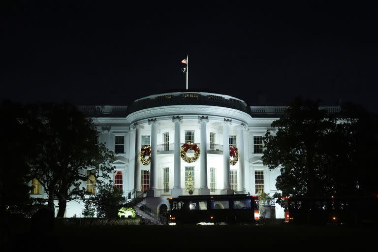 Cena anual en la Casa Blanca; emmanuel Macron; joe biden; state dinner