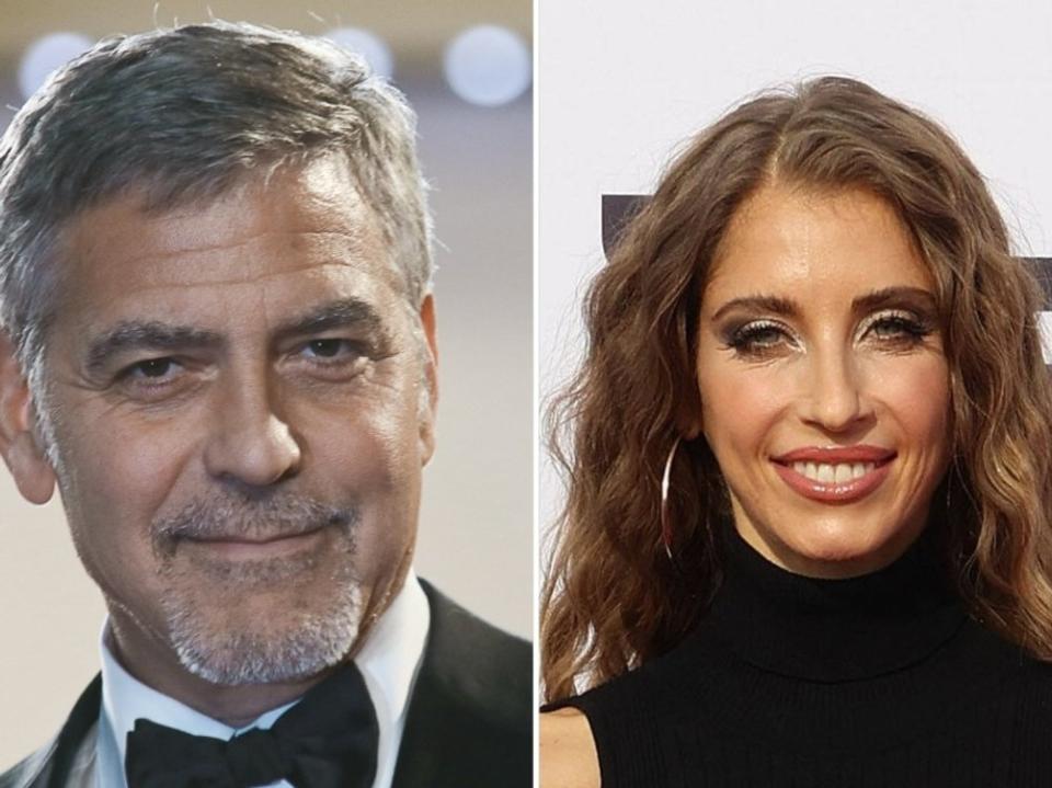 Cathy Hummels hat George Clooney getroffen. (Bild: [M] Denis Makarenko/Shutterstock.com / imago/APress)