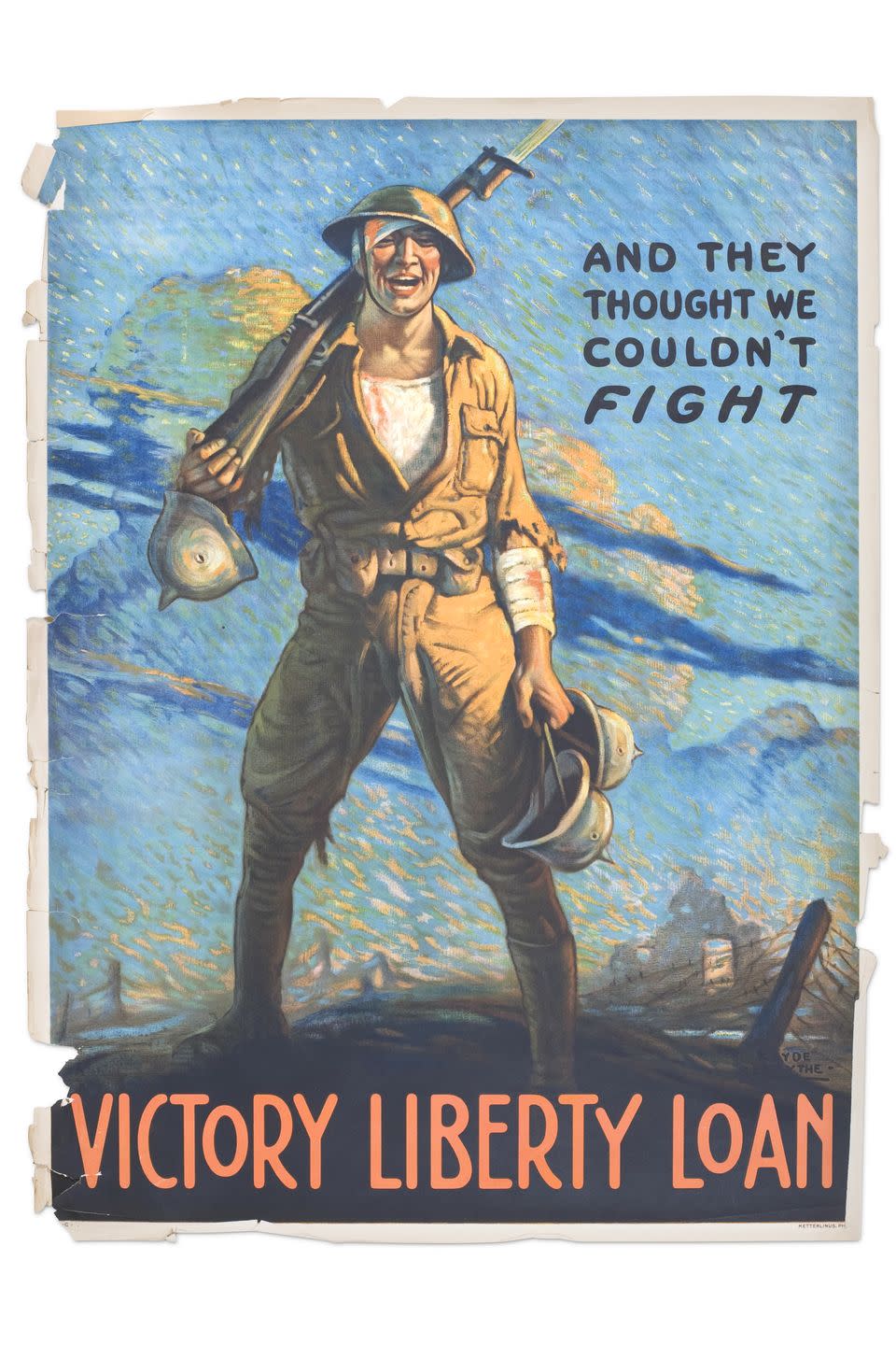 WWI War Bond Poster