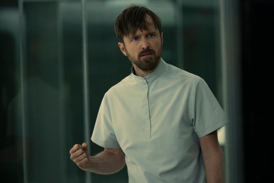 Aaron Paul in ‘Westworld' (HBO)