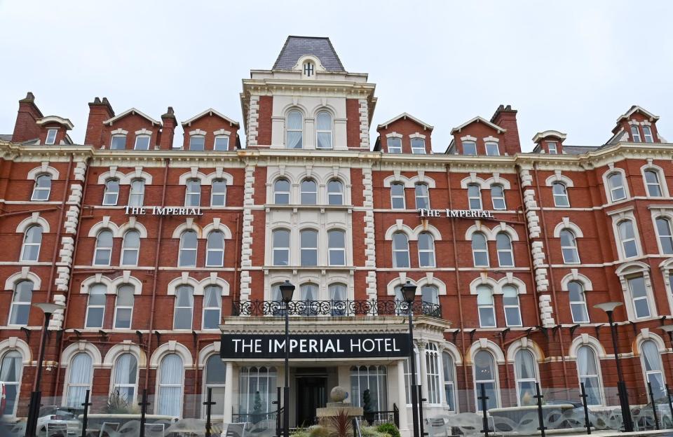 Imperial Hotel Blackpool'un dış görünüşü.  (Fotoğraf: Fotoğrafçı Michelle Adamson)