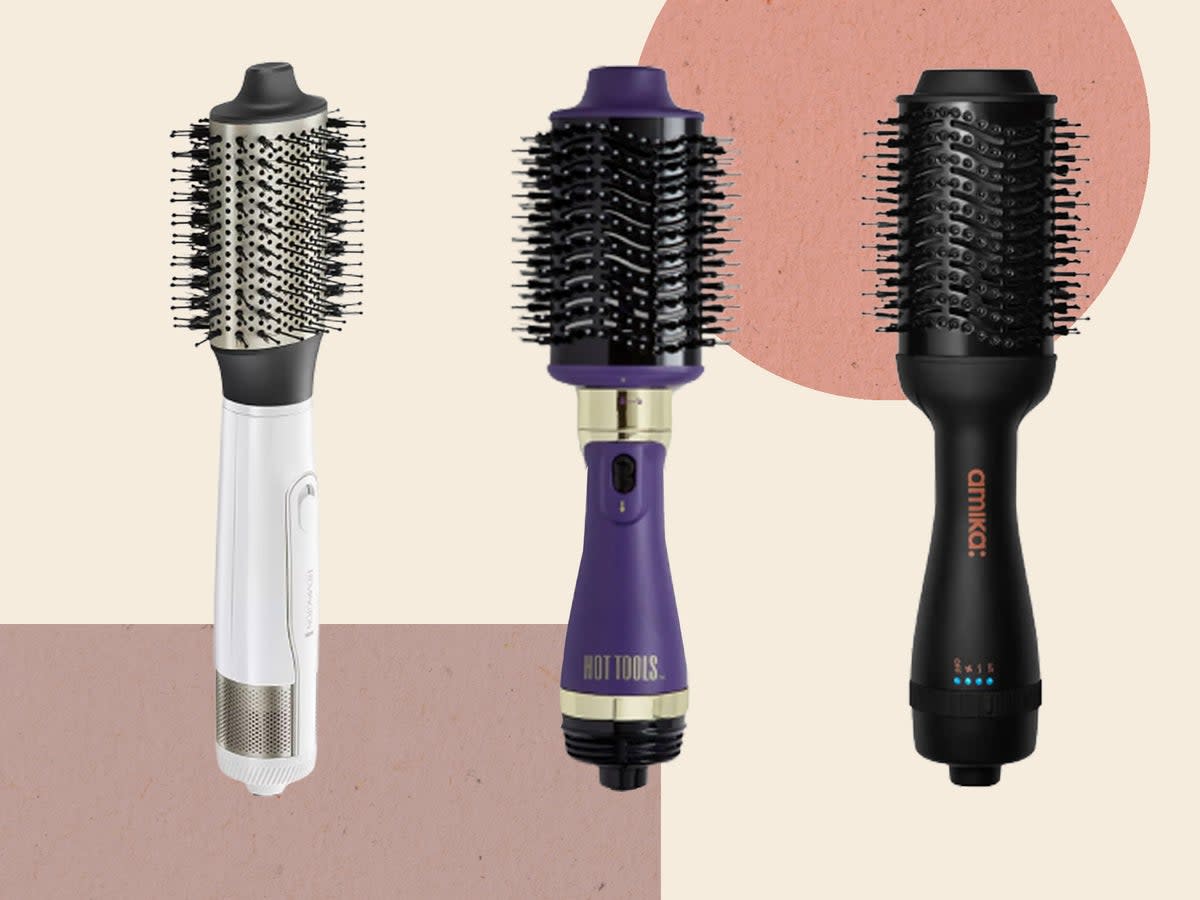 Some tools blow-dry and style simultaneously, while others curl, straighten and volumise once the hair’s dry  (The Independent)