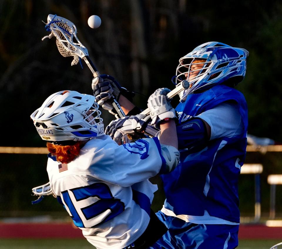 Cumberland Clippers host Middletown Islanders in boys lacrosse on April 27, 2023.