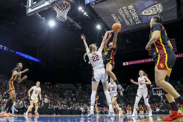 Women's NCAA tournament - JuJu Watkins, USC cruise past Texas A&M-Corpus  Christi - Yahoo Sports