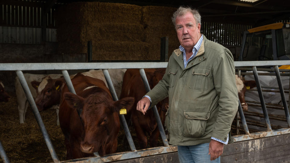 Clarkson's Farm viewers have seen Jeremy Clarkson transform into a farmer. (Prime Video)