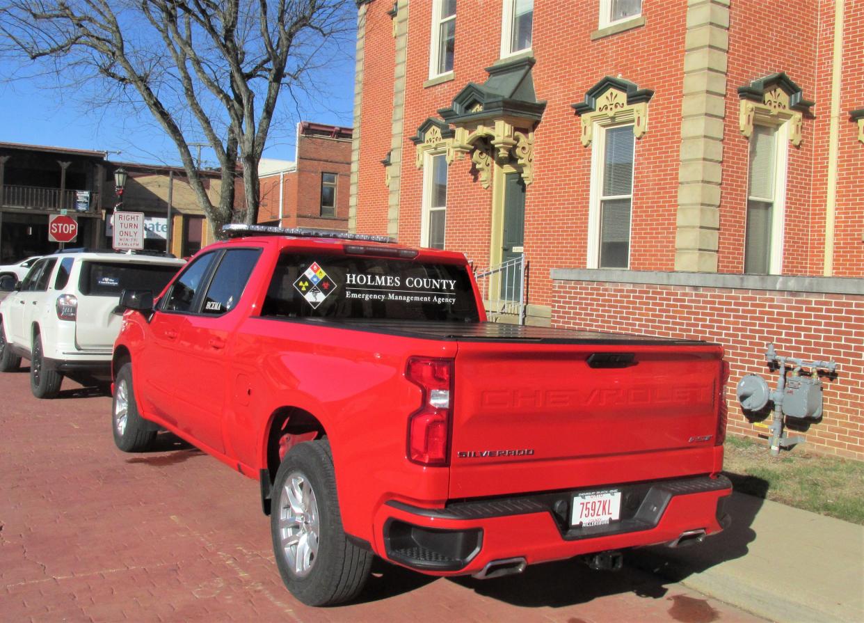 Holmes County commissioners approved a resolution allowing EMA and building and grounds vehicles to be driven to and from work by county employees so that they can respond more quickly to emergency calls.