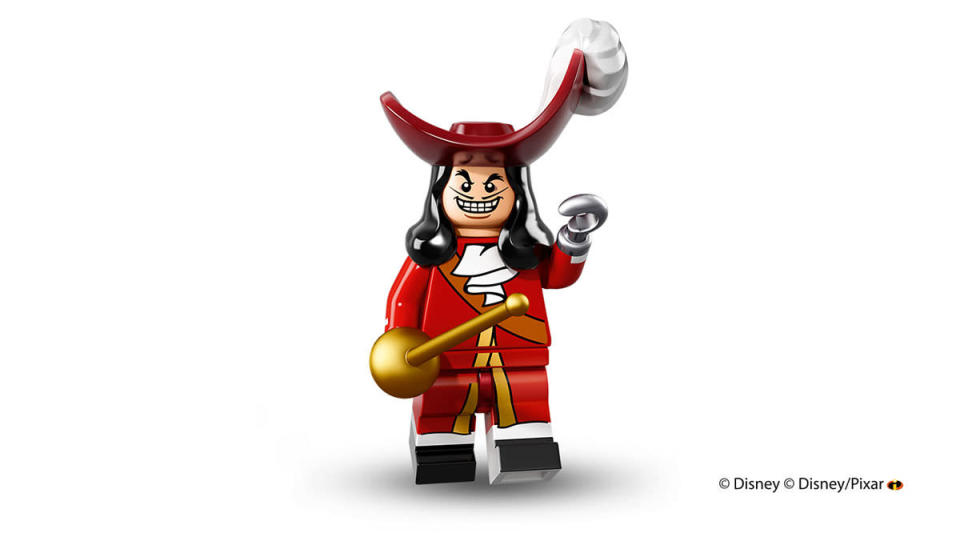 Captain Hook, “Peter Pan”