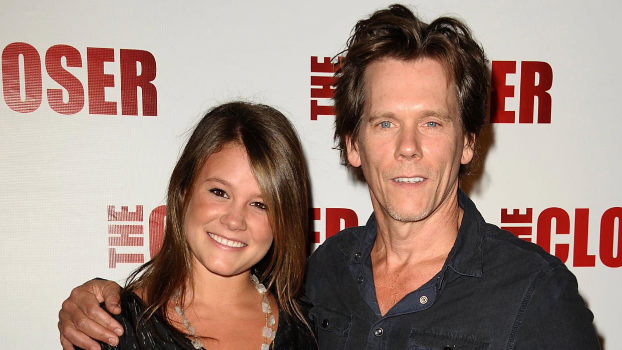 Sosie Bacon and father Kevin Bacon