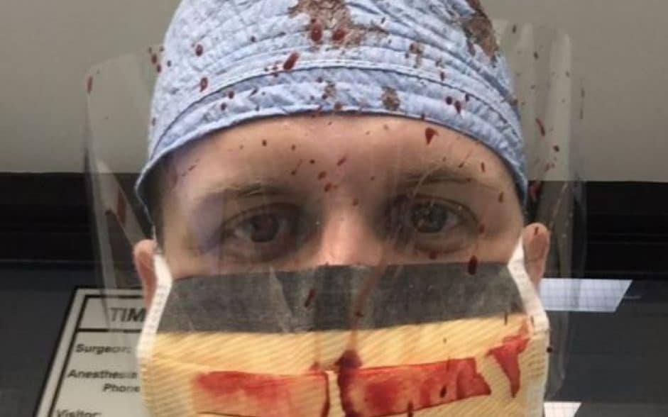 Doctors shared images of the aftermath of gun violence