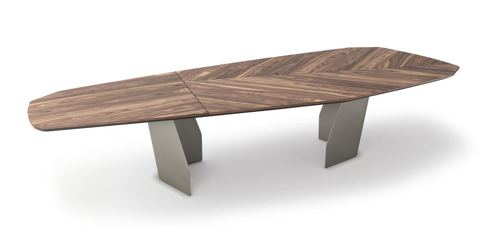 Milan Design Week Cattelan Italia Senator wood dining table