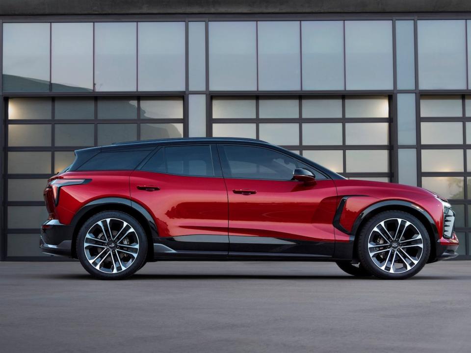 The Chevrolet Blazer EV electric SUV. [EMARGO 7/18 DNP]