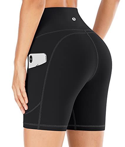 4) IUGA High Waisted Workout Biker Shorts