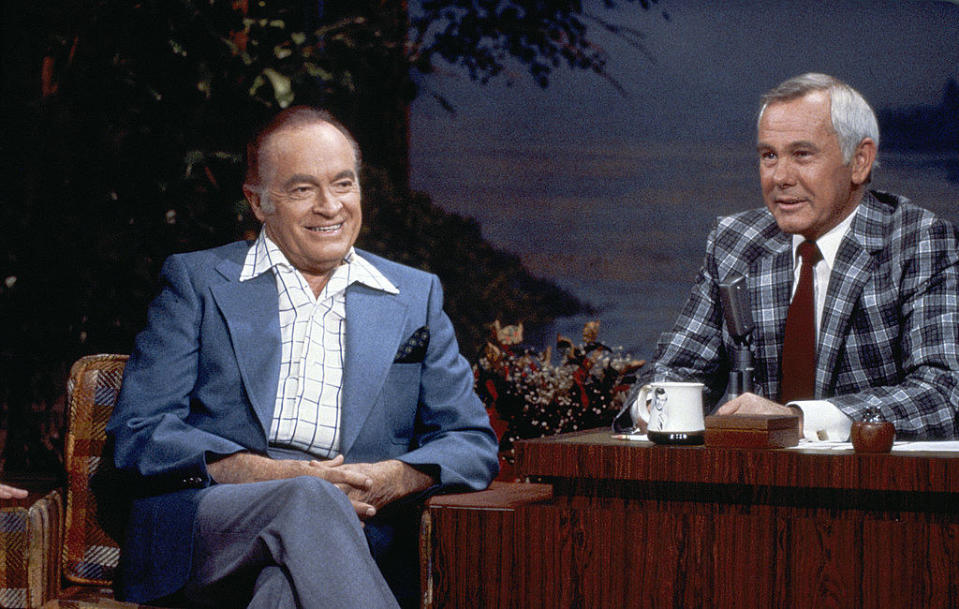 Johnny Caron interviews Bob Hope