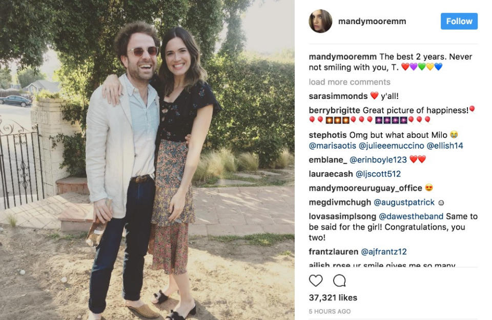 Mandy Moore et Taylor Goldsmith