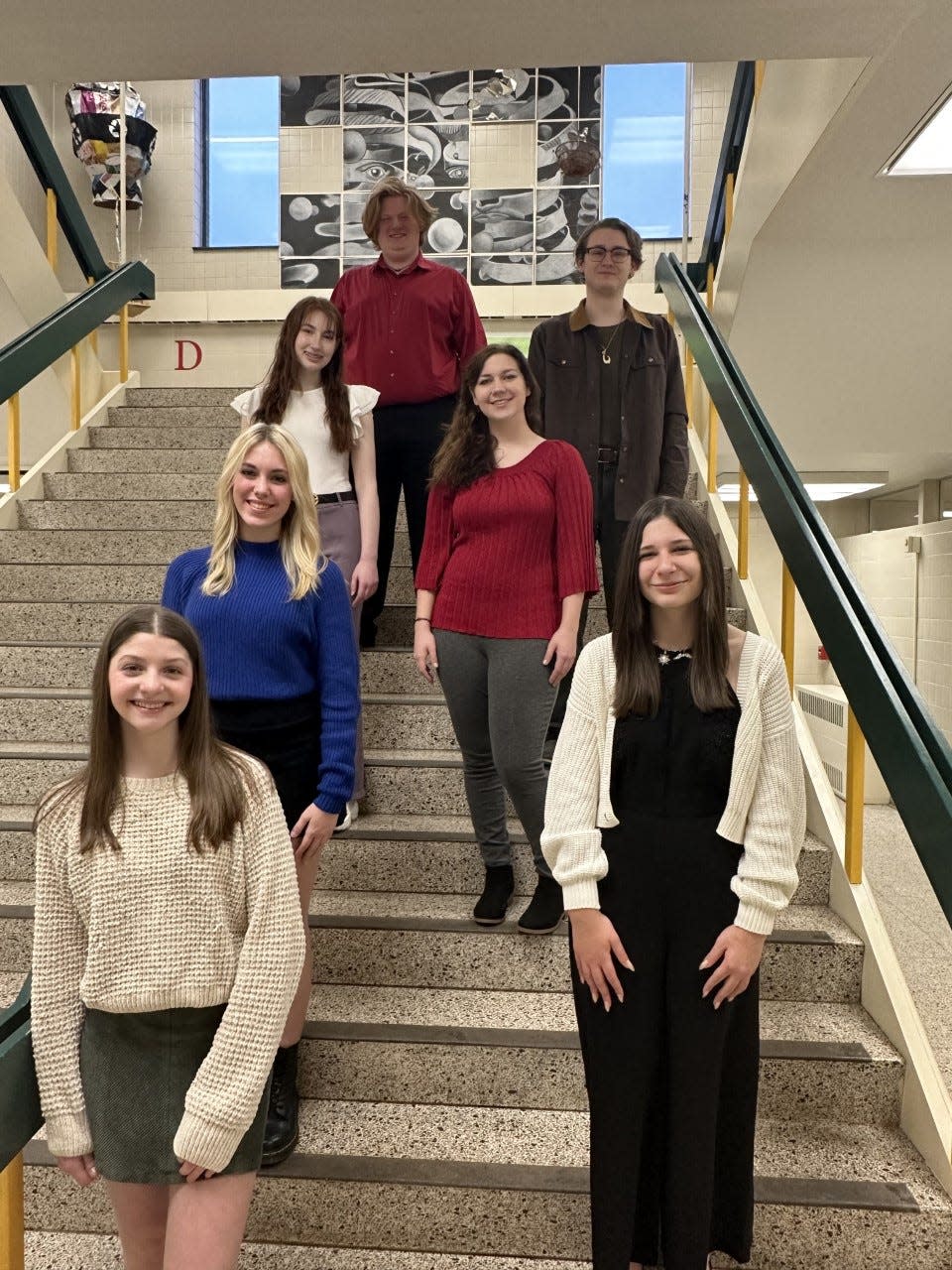 These Blackhawk High School students will sing at Heinz Hall with the Pittsburgh Symphony Orchestra as part of The Hamlisch-Page Student Choir.