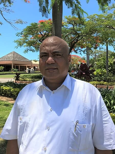 吐瓦魯新科議員當選人、前檢察長及漁業官員泰歐將是下任總理。圖為2016年他在斐濟參加中西太平洋漁業委員會（WCPFC）會議。翻攝維基