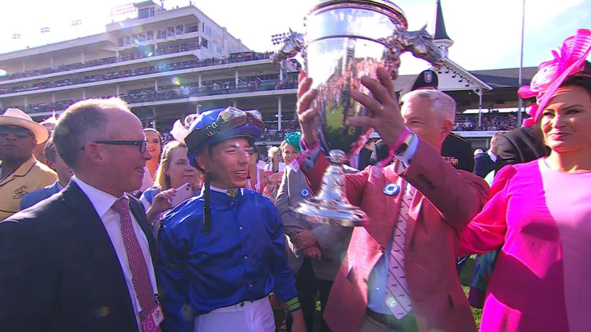 Godolphin receives Kentucky Oaks trophy Yahoo Sports