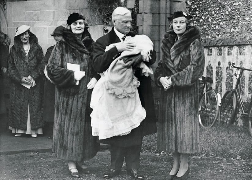 Lord and Lady Iveagh and Honor at Paul’s christening, 1935 - Trustees of the literary estate of Henry ‘Chips’ Channon