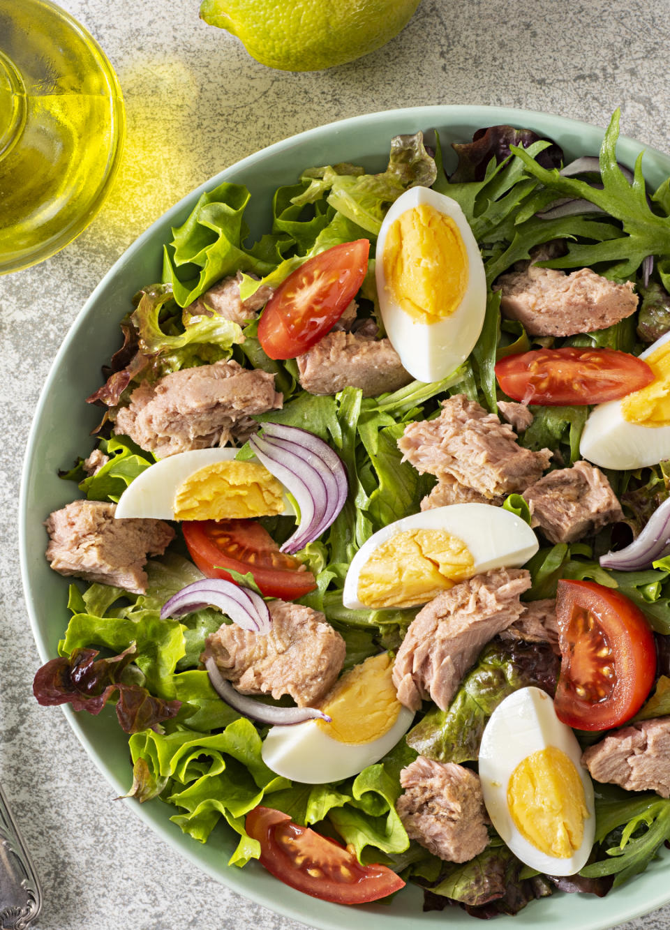 Tuna Niçoise salad