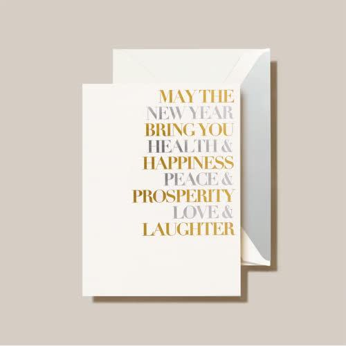 3) Health and Happiness New Years Card