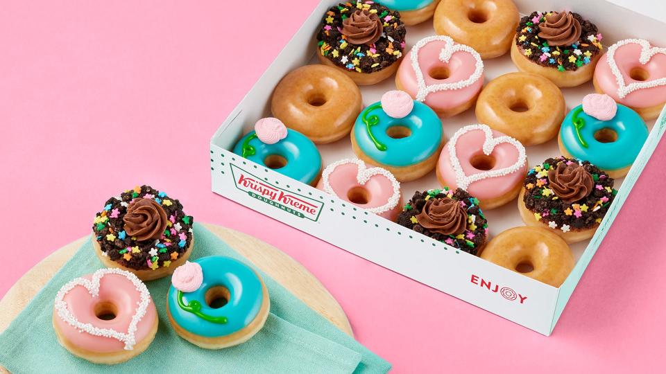 Krispy Kreme is celebrating Mother's Day with a new collection of mini-doughnuts that will be available beginning May 6.