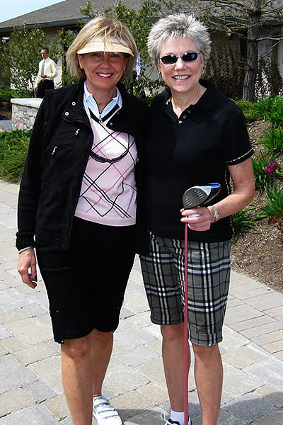 Anne Murray, right, is a 68-year-old Canadian pop and country singer – and a gun golfer. Playing off 11, Murray was named the best female celebrity golfer in the world by Golf For Women magazine in 2007.