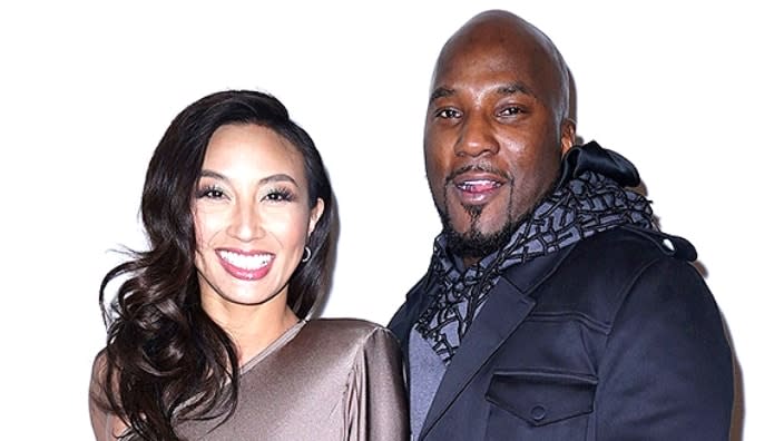Jeannie Mai Jenkins (left) revealed to her “The Real” co-hosts that her new baby with her husband, rapper Jeezy (right), is a girl. (Photo: AP)