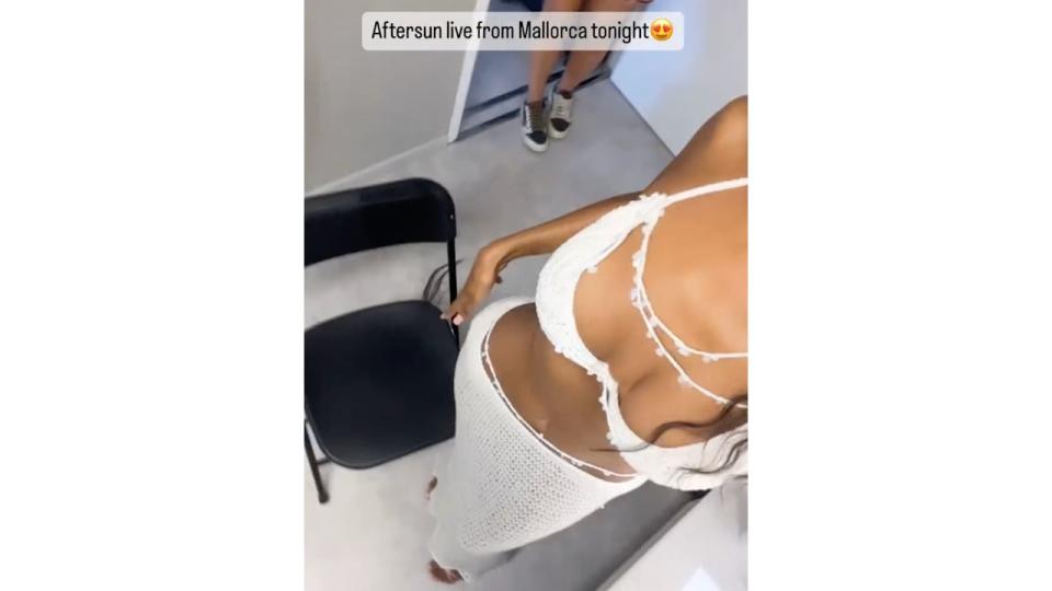 Maya Jama shares a sneak peek of her look for tonights Love island finale