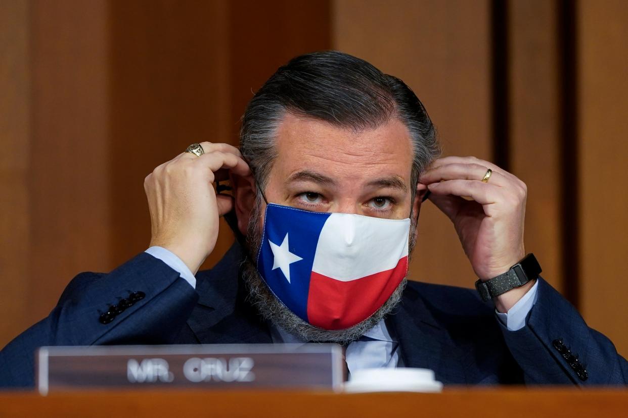 <p>Texas senator Ted Cruz</p> (Getty)