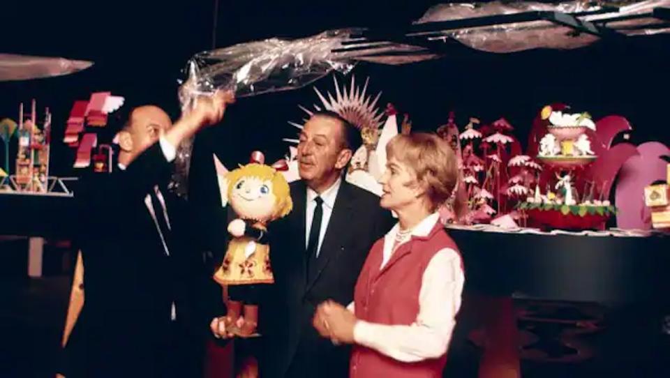 Mary Blair with Walt DIsney