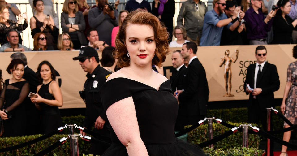 Shannon Purser revealed on Twitter she’s ‘recently come out as bisexual’ (Photo: Rob Latour/REX/Shutterstock)