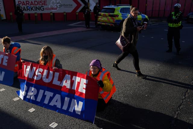 Insulate Britain protests