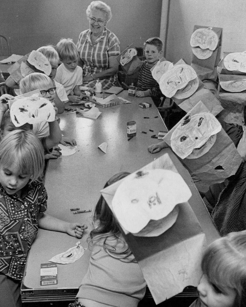 denver vintage halloween decorations masks