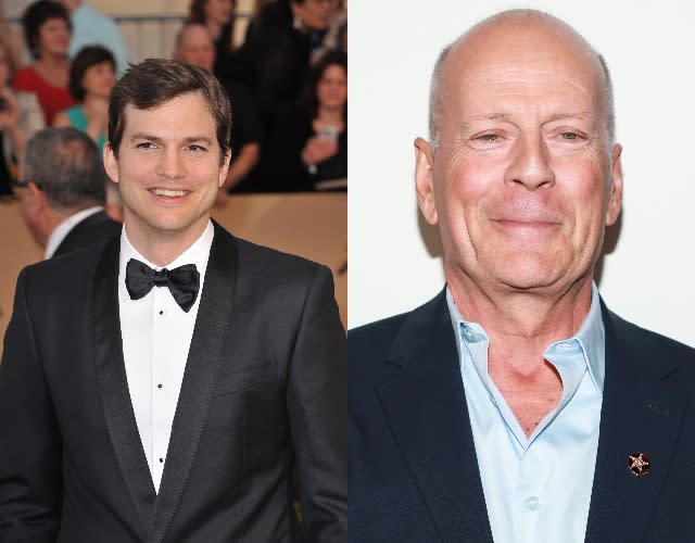 Ashton Kutcher & Bruce Willis