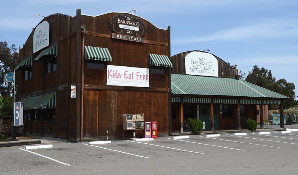 JOAN BARNETT LEE/ jlee@modbee.com Exterior of Barnwood Restaurant pictured on Wednesday afternoon (05-15-13) in Ripon, Ca. The business will close on May 31st. John Mangelos opened the restaurant on July 3rd, 1980.