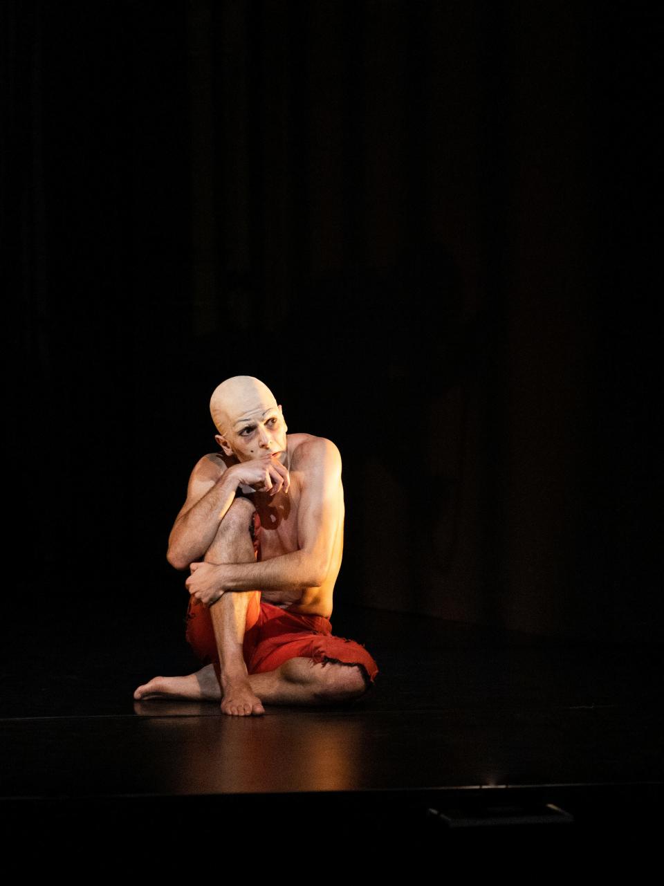 Ricardo Graziano in a scene from Dame Ninette de Valois’s “The Rake’s Progress” for The Sarasota Ballet.