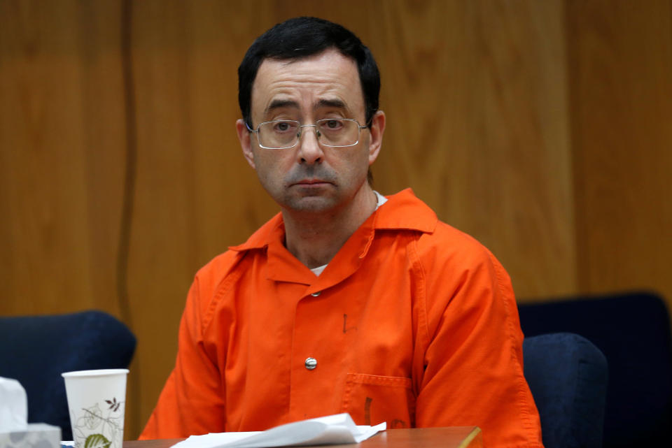 Larry Nassar, a former team USA Gymnastics doctor (Reuters)