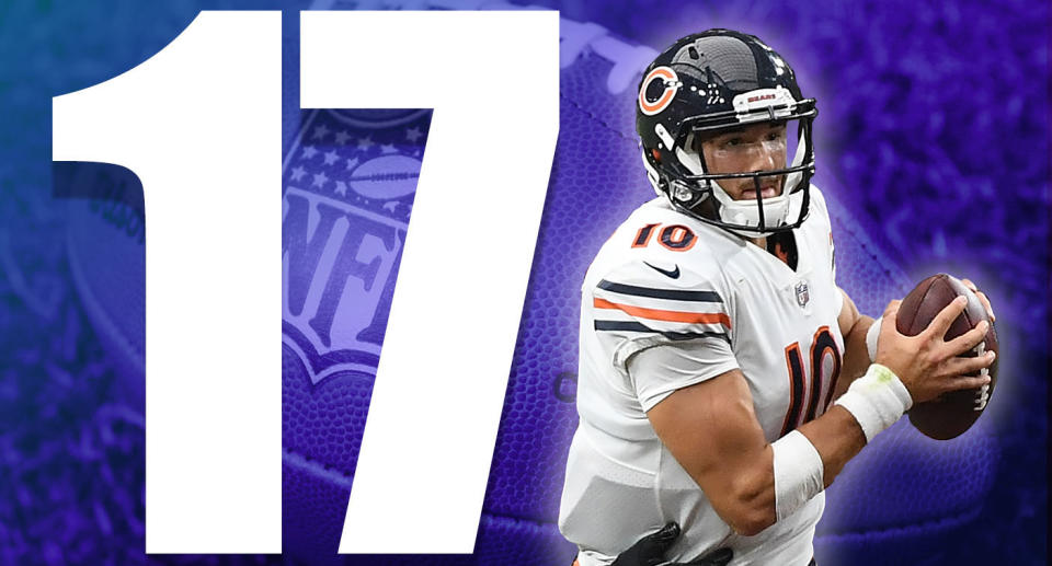 <p>Mitchell Trubisky is still missing way too many easy passes. Maybe he always will. The offensive struggles are why the Bears aren’t higher on this list. The defense is really good, however. (Mitchell Trubisky) </p>