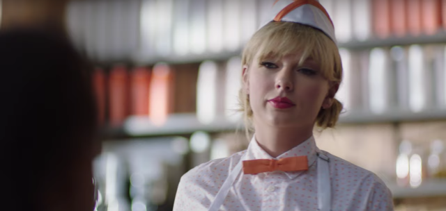 Watch Taylor Swift Try — and Fail — at Waitressing in a New Capital One  Commercial