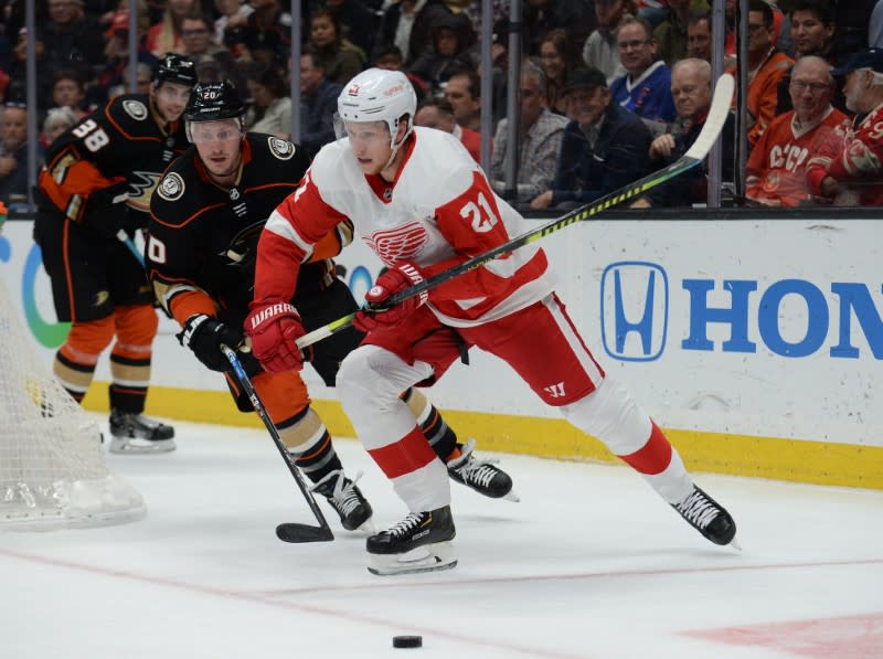 NHL: Detroit Red Wings at Anaheim Ducks