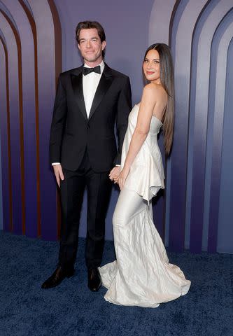 <p>Emma McIntyre/WireImage</p> (L-R) John Mulaney and Olivia Munn attend the Academy Of Motion Picture Arts & Sciences' 14th Annual Governors Awards at The Ray Dolby Ballroom