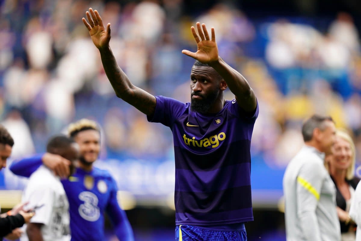 Antonio Rudiger is returning to Stamford Bridge (Adam Davy/PA) (PA Archive)