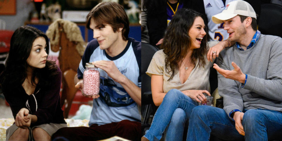 Mila Kunis and Ashton Kutcher