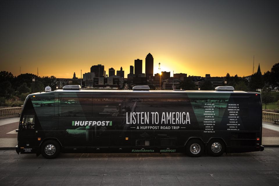 HuffPost visits Des Moines on Oct. 9, as part of "Listen To America: A HuffPost Road Trip."&nbsp;
