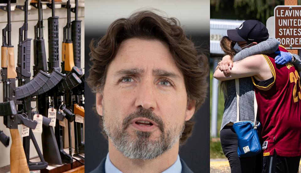 With the U.S. election winding down, many Americans are showing an interest in moving to Canada, which has peaked interest in things such as our gun laws, who's our "president" and how they can get some support amid these hard times. (Credit: Associated Press)