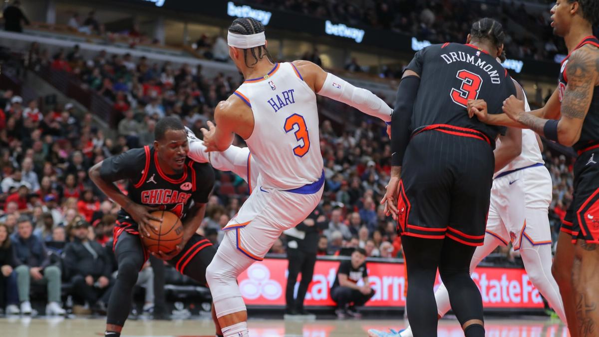 Josh Hart a été expulsé pour avoir donné un coup de pied à Javonte Green à la tête.  Aurait-il dû l’être ?