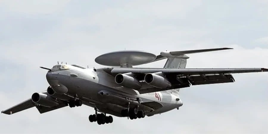Russian A-50 Airborne Early Warning and Control System (AWACS) aircraft