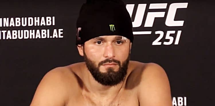 Jorge Masvidal UFC 251 Fight Island post-fight